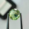 Natural Demantoid Garnet 0.38 ct - Rare Brilliance - 0.38 carat natural demantoid garnet from Namibia, vivid green color and very good clarity.