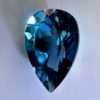 Amazing Topaz London Blue 3,12 ct / 11x7,5 mm