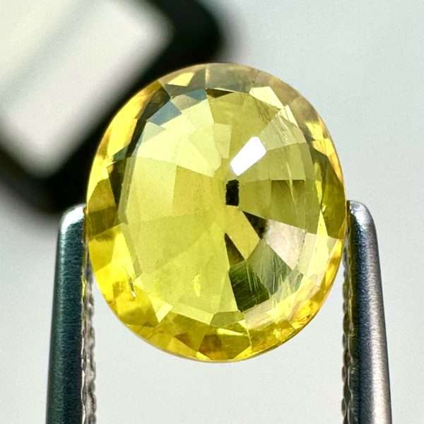 Yellow sapphire 1.68 ct / 7,7x6,6 mm - Jamel Gems