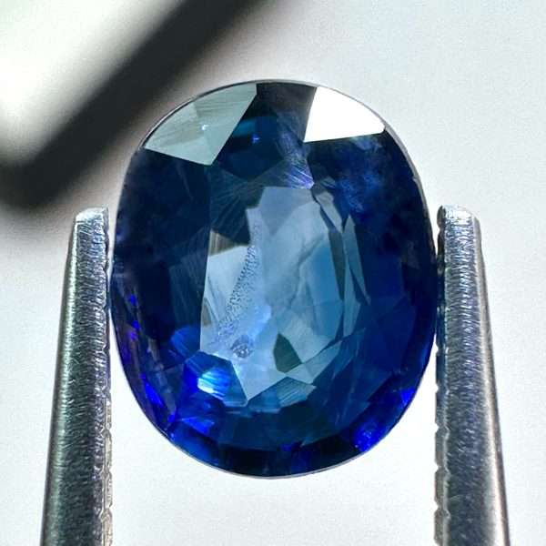 Rare Kachanaburi Sapphire, 1,06 ct - 6x5 mm, Jamel Gems