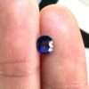 Rare Kachanaburi Sapphire, 1,06 ct - 6x5 mm, Jamel Gems