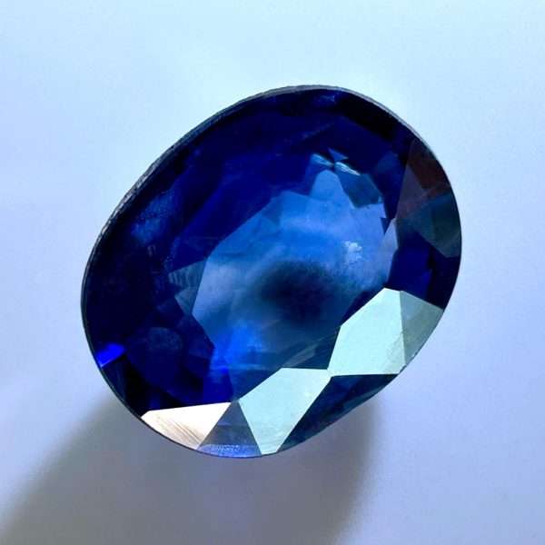 Rare Kachanaburi Sapphire, 1,06 ct - 6x5 mm, Jamel Gems