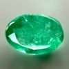 Rare emerald 0.86 ct / 6,8×5,3 mm - Jamel Gems