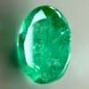 Rare emerald 0.86 ct / 6,8×5,3 mm - Jamel Gems