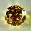 Orange Yellow Diamond SI2 0.30 ct With full Certificate