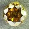 Orange Yellow Diamond SI2 0.30 ct With full Certificate