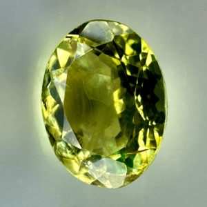 RARE Tourmaline 1.30ct - Yellow Green - Jamel Gems