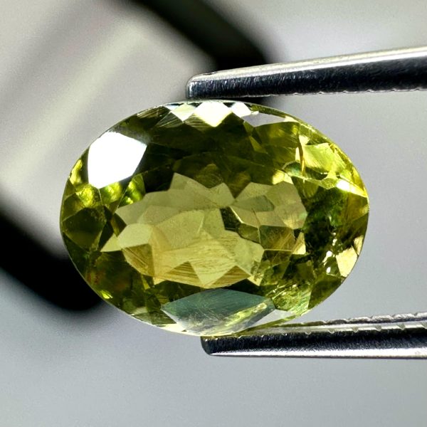 RARE Tourmaline 1.30ct - Yellow Green - Jamel Gems