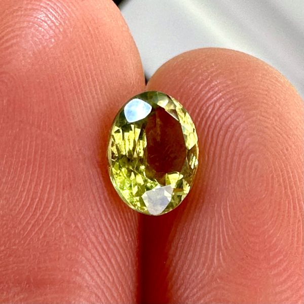 RARE Tourmaline 1.30ct - Yellow Green - Jamel Gems