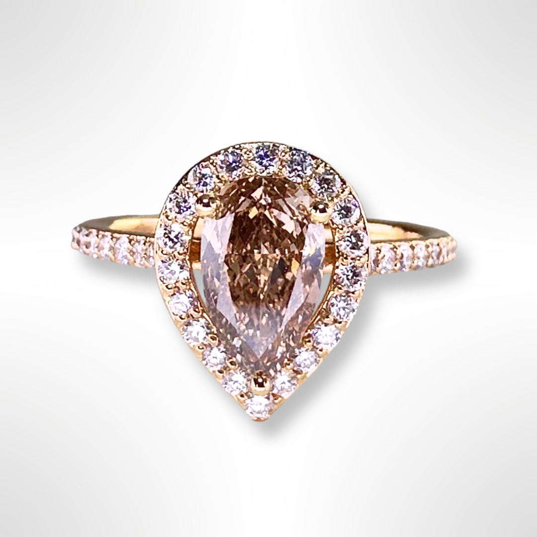 Yellow Gold and Diamond Ring