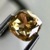 Elegant greenish yellow diamond cut