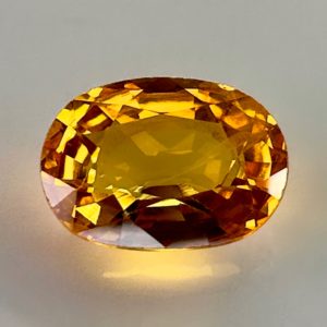 Songea Orange Sapphire 1.28 Carat - Gemstone for Luxury Jewelry