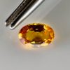 Songea Orange Sapphire 0.77 Carat - Gemstone for Luxury Jewelry