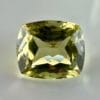 Yellow Apatite Gemstone, 3.40 Carat, Cushion Cut, Perfect Eye Clarity, Vibrant Yellow-Green Hue, Ideal for High Quality Jewelry.